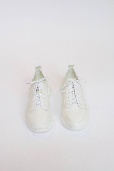 Shop gia sneaker aspro white by Collection & Co on thegreenlabels.com
