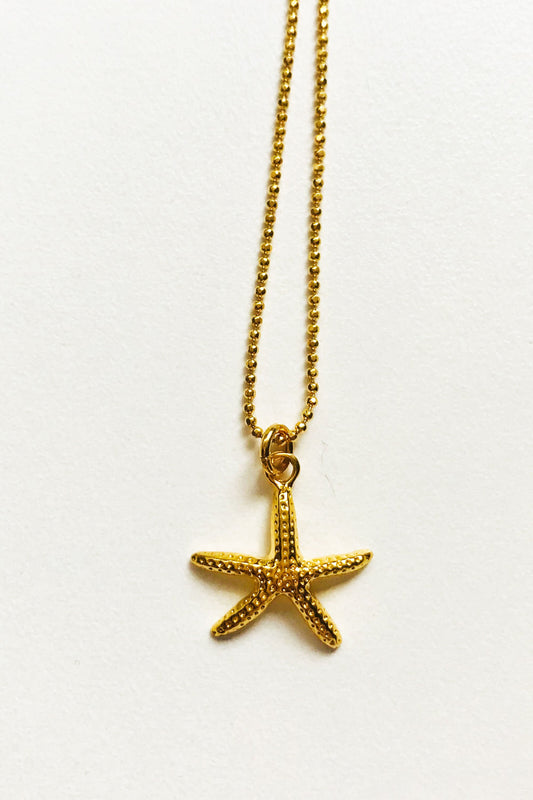 Shop jeju necklace gold by Neinties on thegreenlabels.com