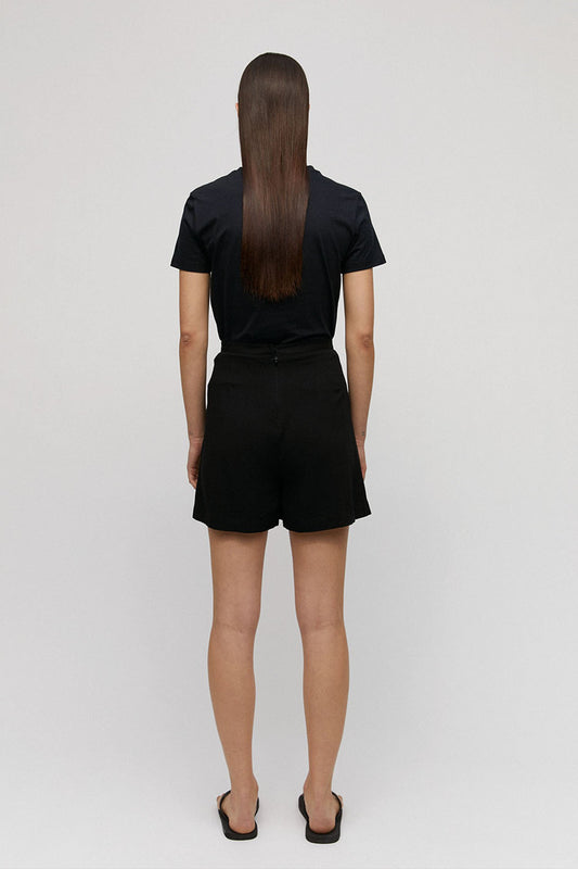 Shop intiaa black short by ARMEDANGELS on thegreenlabels.com