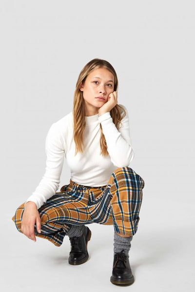 shop jacobina rib top off white by Kings Of Indigo at thegreenlabels.com