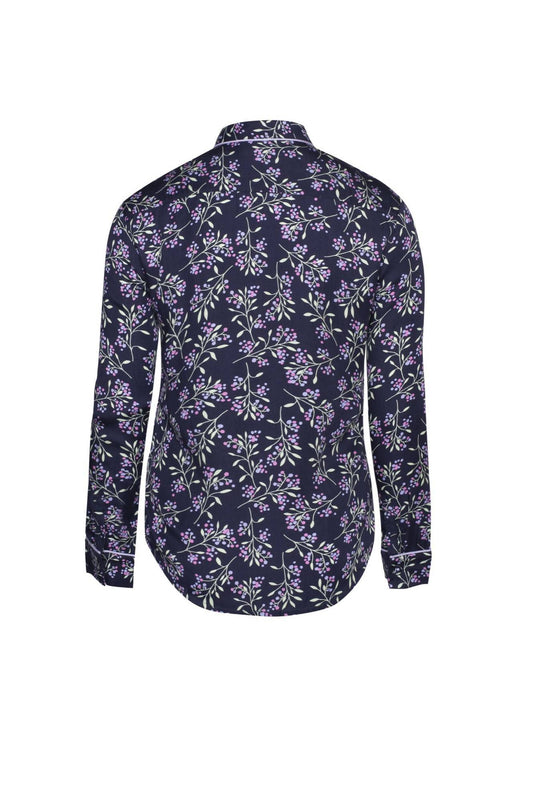 shop blouse funky flowers by Le Nap on thegreenlabels.com