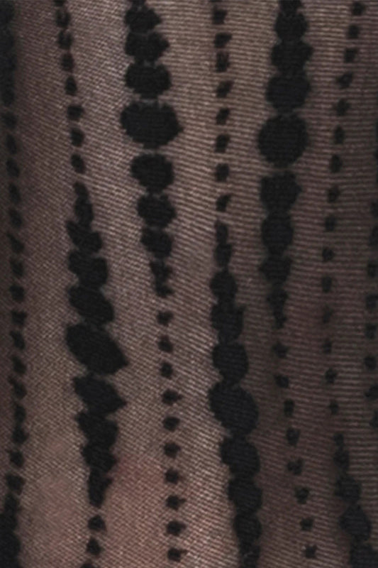 josefin drop socks black by Swedish Stockings on thegreenlabels