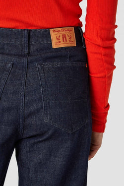 leila pants gleen rinse by Kings Of Indigo on thegreenlabels