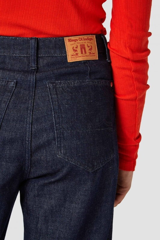 leila pants gleen rinse by Kings Of Indigo on thegreenlabels