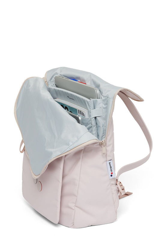 klak backpack crystal rose by pinqponq on thegreenlabels