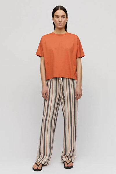 Shop kajaa t-shirt starfish orange by ARMEDANGELS on thegreenlabels.com