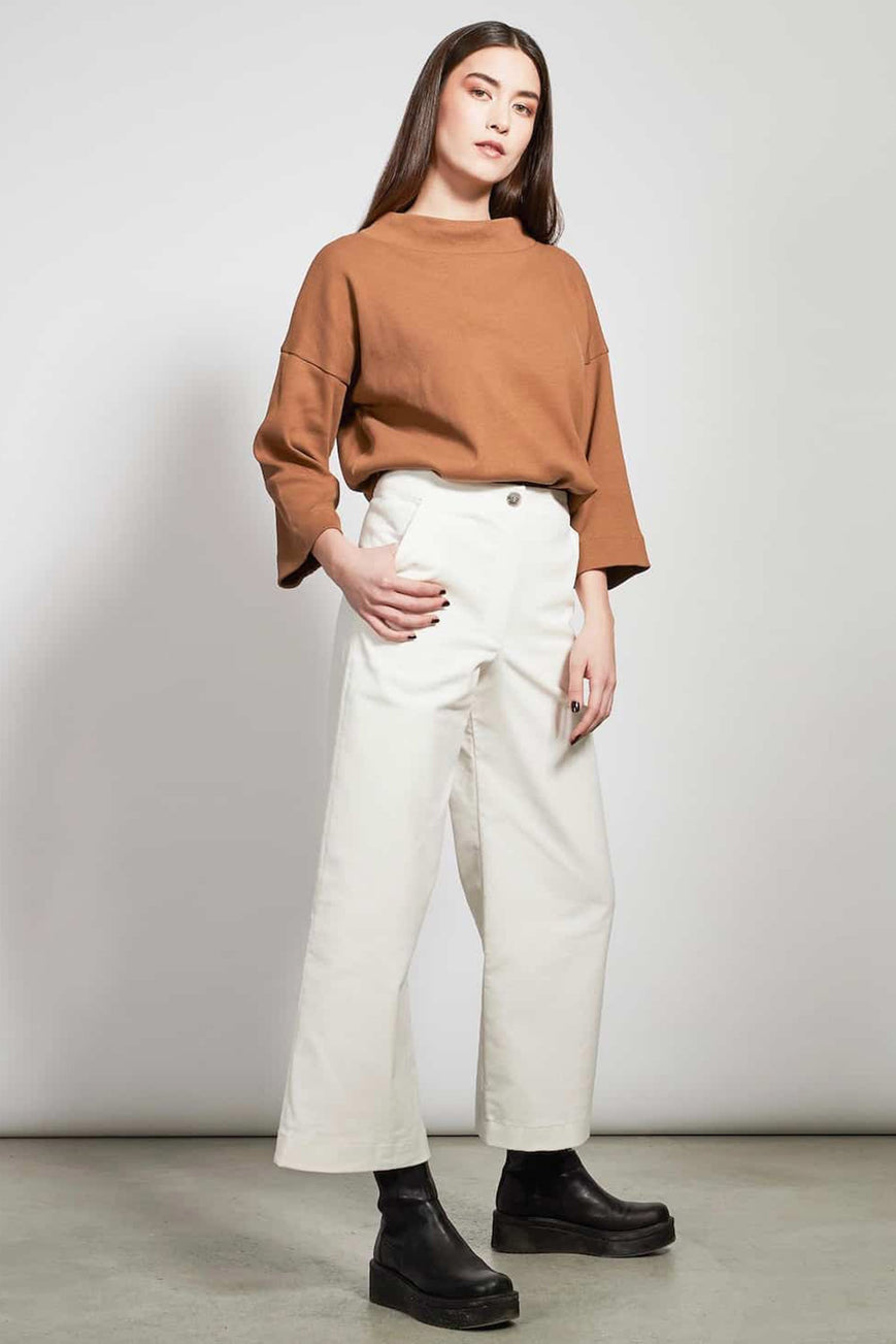 sweater kallisto camel by JAN’N JUNE on thegreenlabels.com