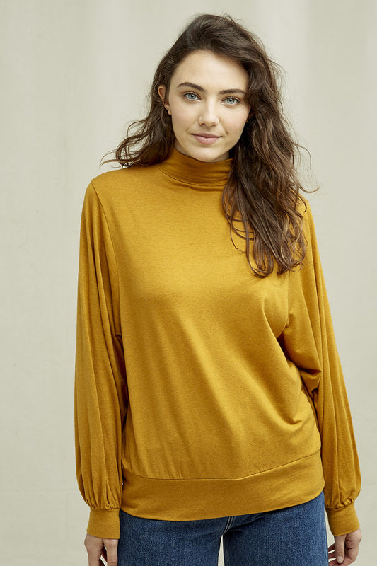 shop karena top mustard by People Tree at thegreenlabels.com