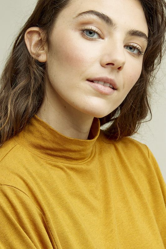 shop karena top mustard by People Tree at thegreenlabels.com