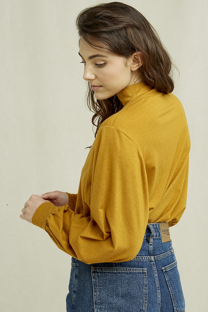 shop karena top mustard by People Tree at thegreenlabels.com