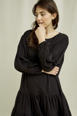 shop katja dress black by people tree at thegreenlabels