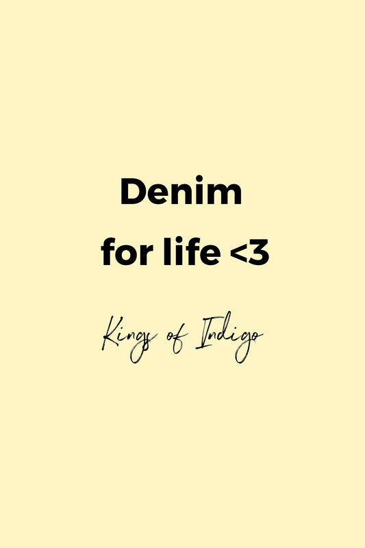 Denim for life <3 by Kings of Indigo