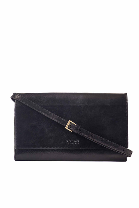 kirsty clutch black by O My Bag at thegreenlabels.com