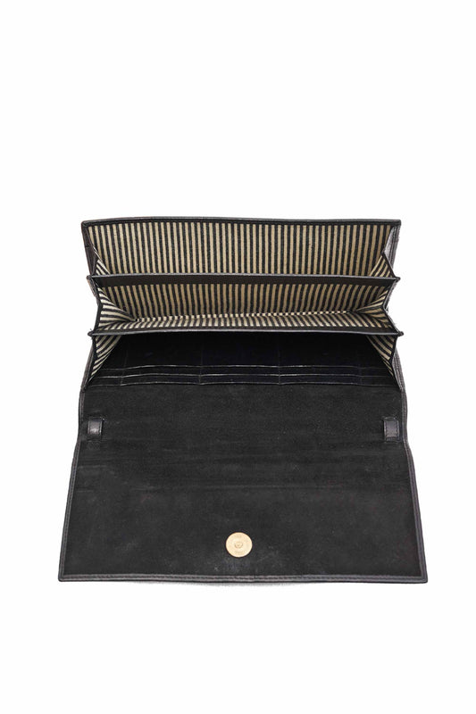 kirsty clutch black by O My Bag at thegreenlabels.com