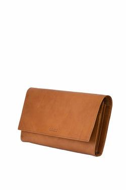 kirsty clutch cognac by O My Bag at thegreenlabels.com