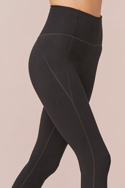 shop compressive high-rise legging black by girlfriend collective at thegreenlabels