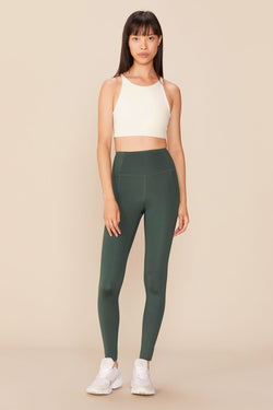shop compressive high-rise leggings moss by girlfriend collective at thegreenlabels