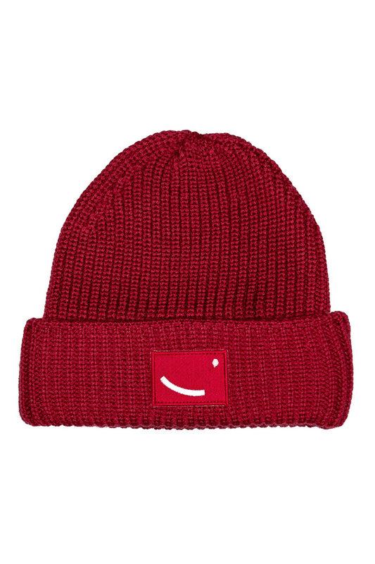 Shop luanda beanie red by hatsup. on thegreenlabels.com