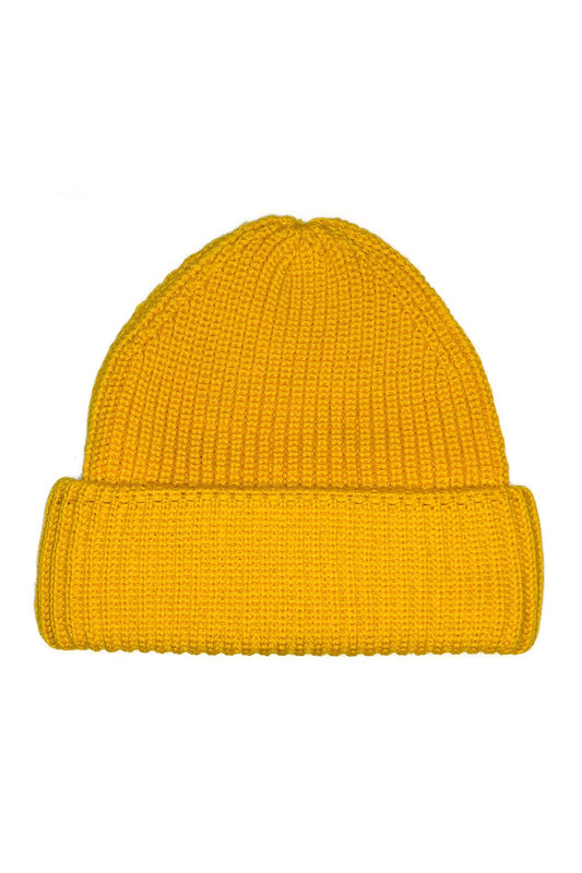 Shop luanda beanie yellow by hatsup. on thegreenlabels.com