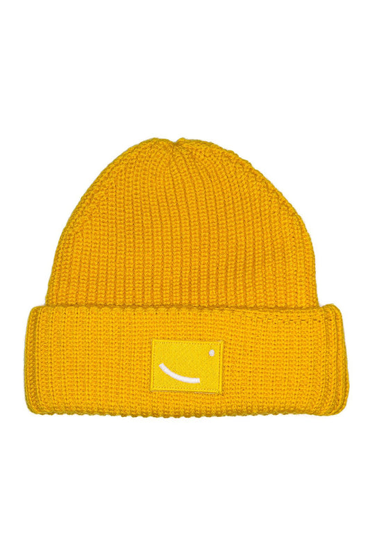 Shop luanda beanie yellow by hatsup. on thegreenlabels.com