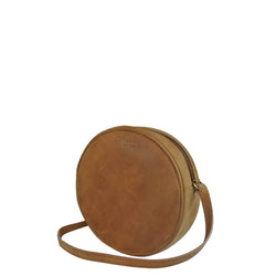 luna bag camel hunter leather by O My Bag on thegreenlabels