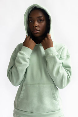 shop matcha green hoodie by capsule studio at thegreenlabels