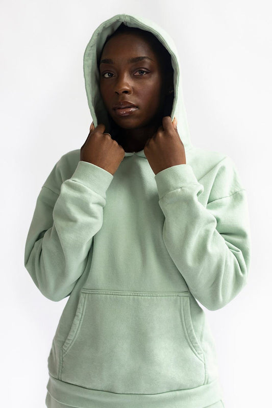 shop matcha green hoodie by capsule studio at thegreenlabels