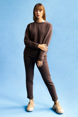 sweatshirt dark chocolate