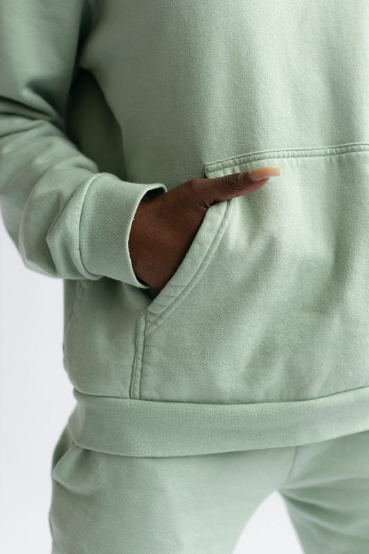 shop matcha green hoodie by capsule studio at thegreenlabels