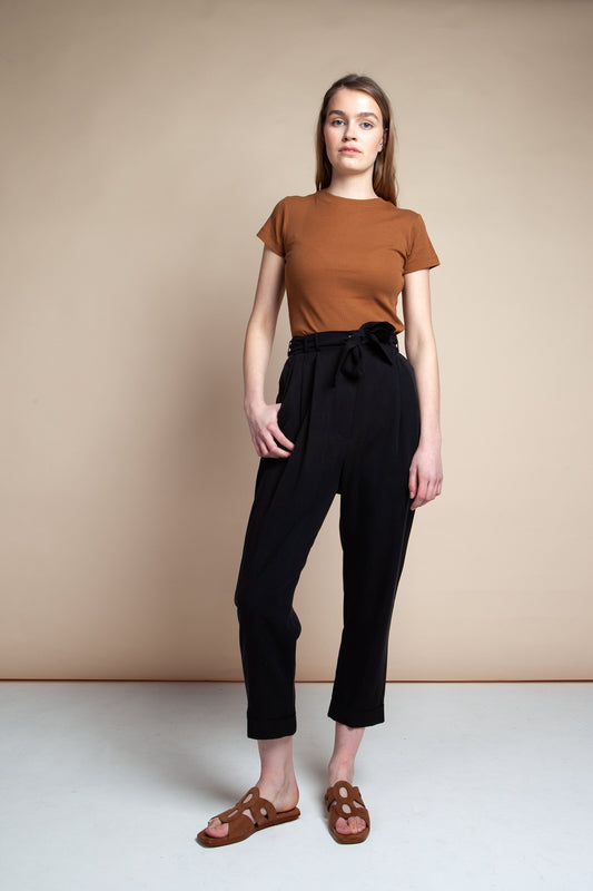 shop flora rib tee by Signe at thegreenlabe