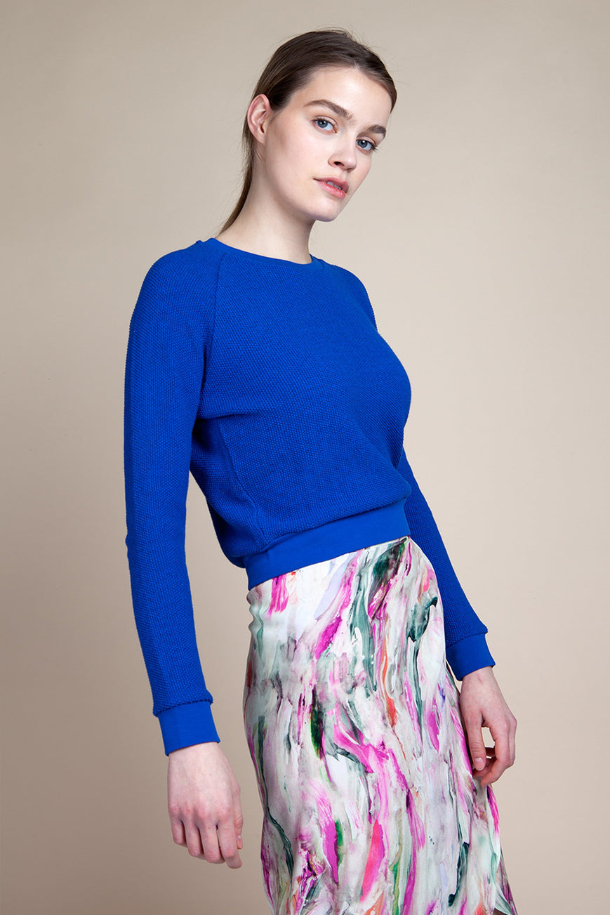 tari jumper blue by Frisur on thegreenlabels