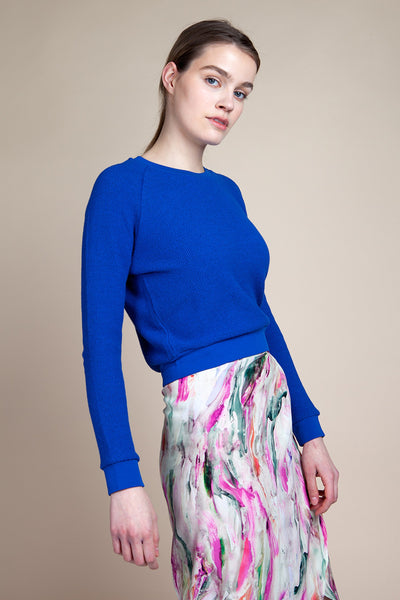 tari jumper blue by Frisur on thegreenlabels
