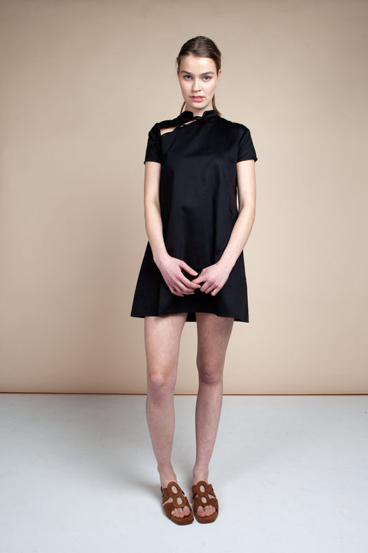 shop nunu dress black by Signe at thegreenlabels