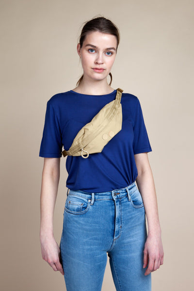 nik bum bag rye khaki by pinqponq on thegreenlabels