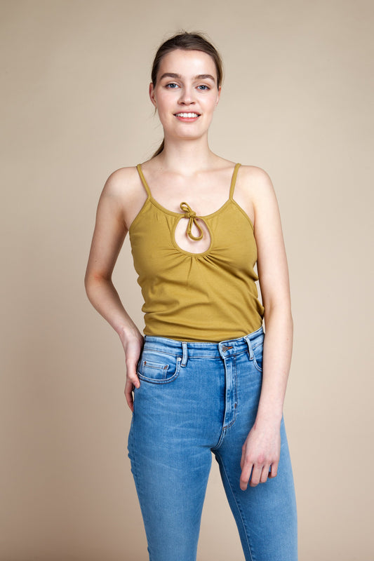 sun top green by Signe on thegreenlabels