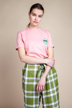 darius crest peach bud by Kings Of Indigo on thegreenlabels