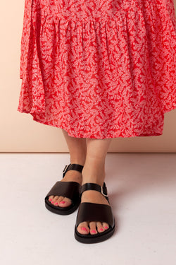 shop milano sandals black by Rita Row on thegreenlabels