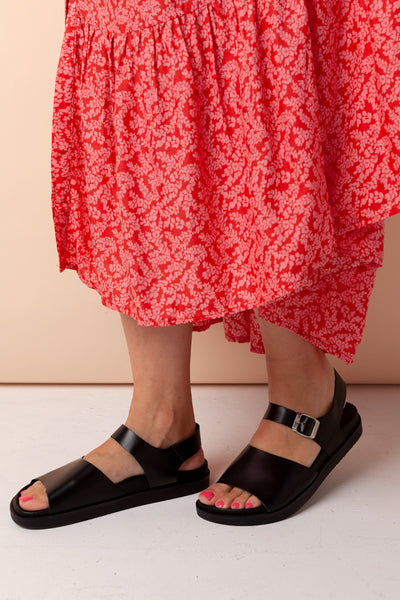 shop milano sandals black by Rita Row on thegreenlabels