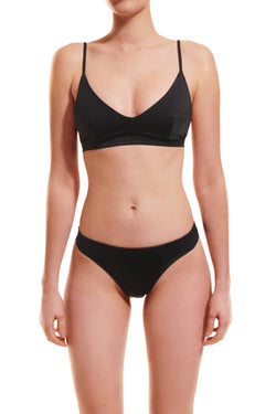 low rise brief by Augustine | black