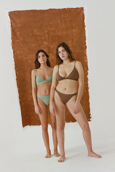 triangle brief black by Nude Label on thegreenlabels