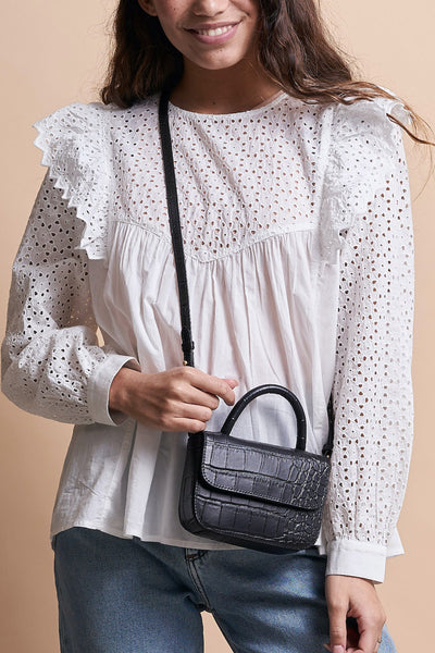 shop nano black bag by O My Bag on thegreenlabels.com