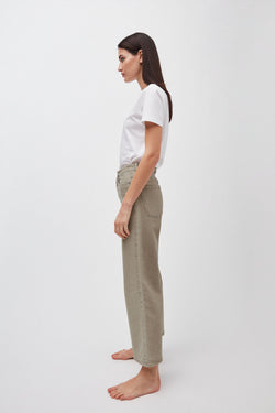 nessaa cropped denim sandy by Armedangels on thegreenlabels