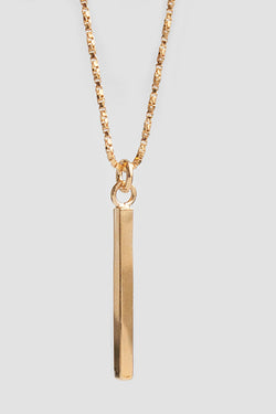 Shop balance necklace gold by Neinties on thegreenlabels