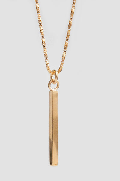 Shop balance necklace gold by Neinties on thegreenlabels