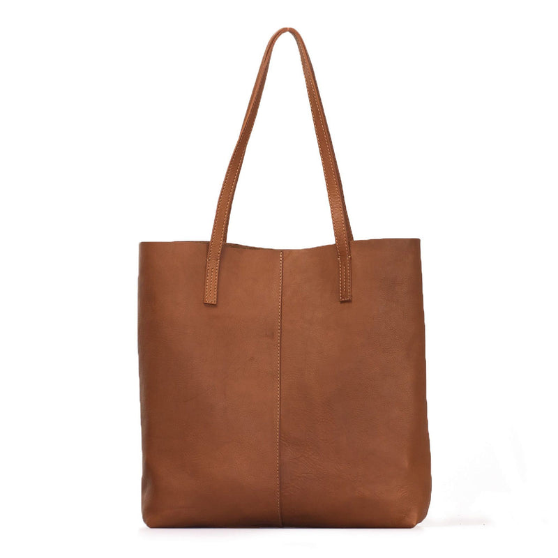 georgia shopper wild oak soft grain leather by O My Bag