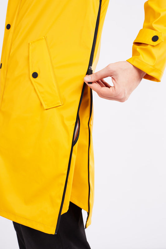 shop original raincoat by maium in golden yellow at thegreenlabels