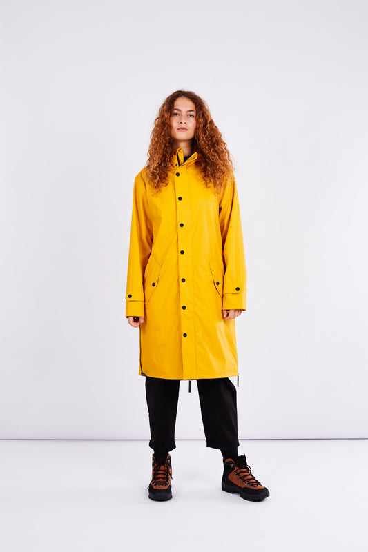 shop original raincoat by maium in golden yellow at thegreenlabels
