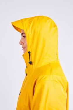 shop original raincoat by maium in golden yellow at thegreenlabels