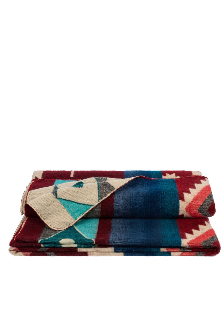 shop native plaid wine red by alpaca loco on thegreenlabels