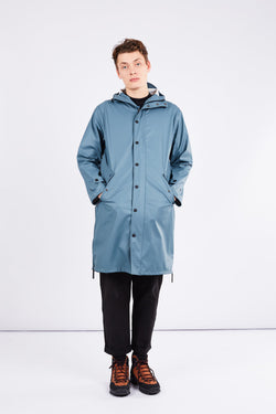  Shop raincoat original blue grey by Maium at thegreenlabels